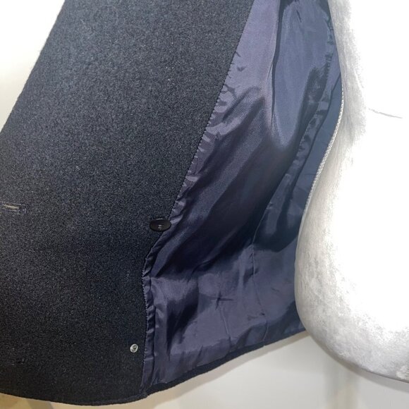 Takeo Nishida Maison De Mode Womens Jacket Black Size Medium Vintage Wool Blend - Picture 15 of 16